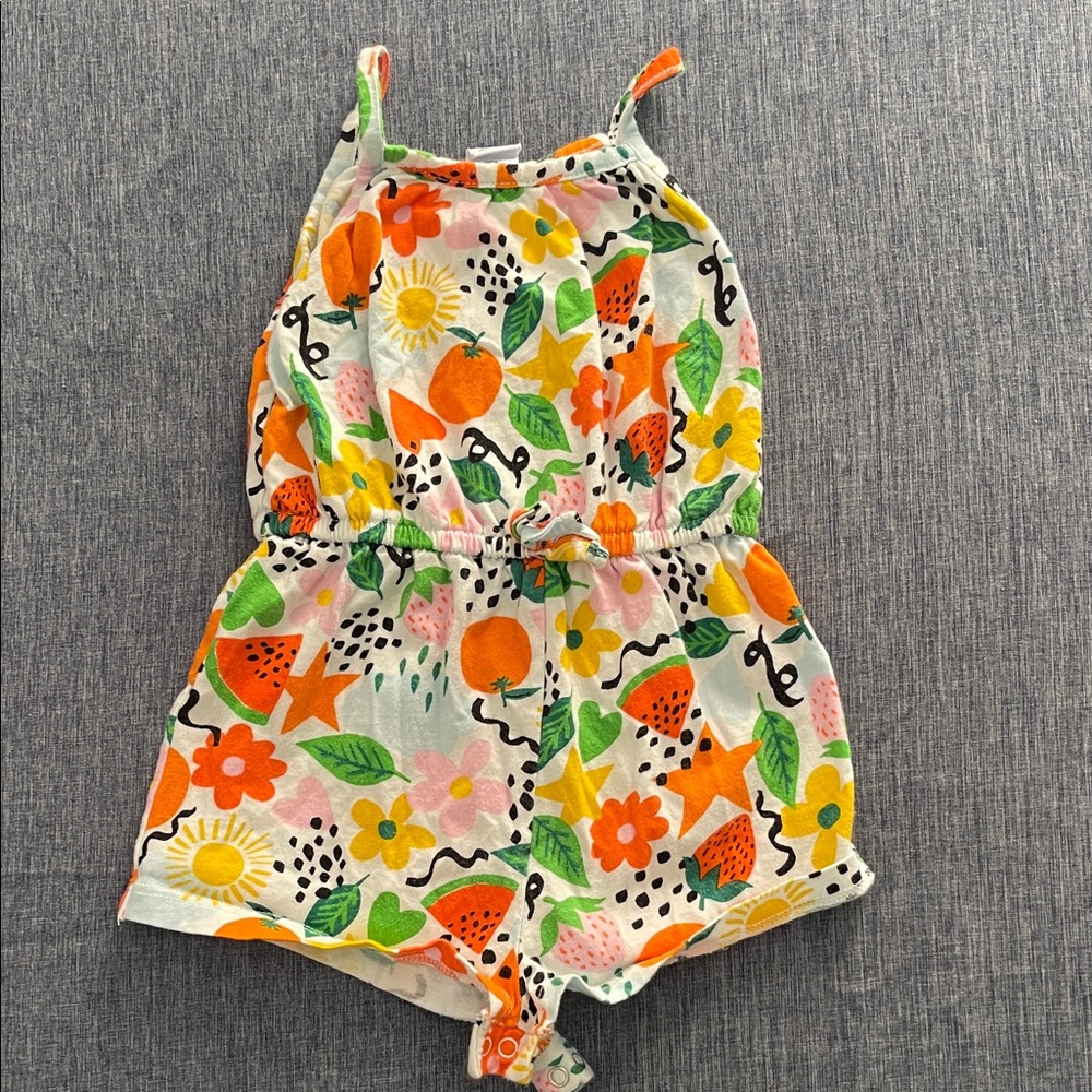 Old Navy Kids Vibrant Floral Romper